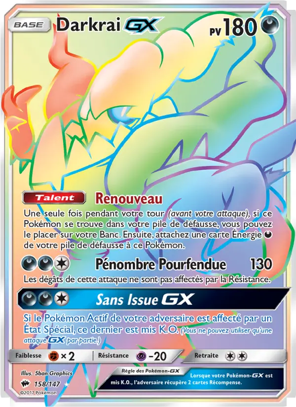 Darkrai GX #158