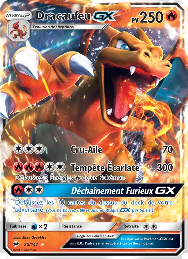 Dracaufeu GX #20