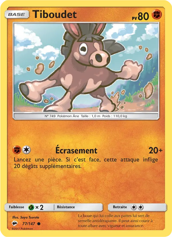 Tiboudet #77 — Ombres Ardentes (Reverse Holo)