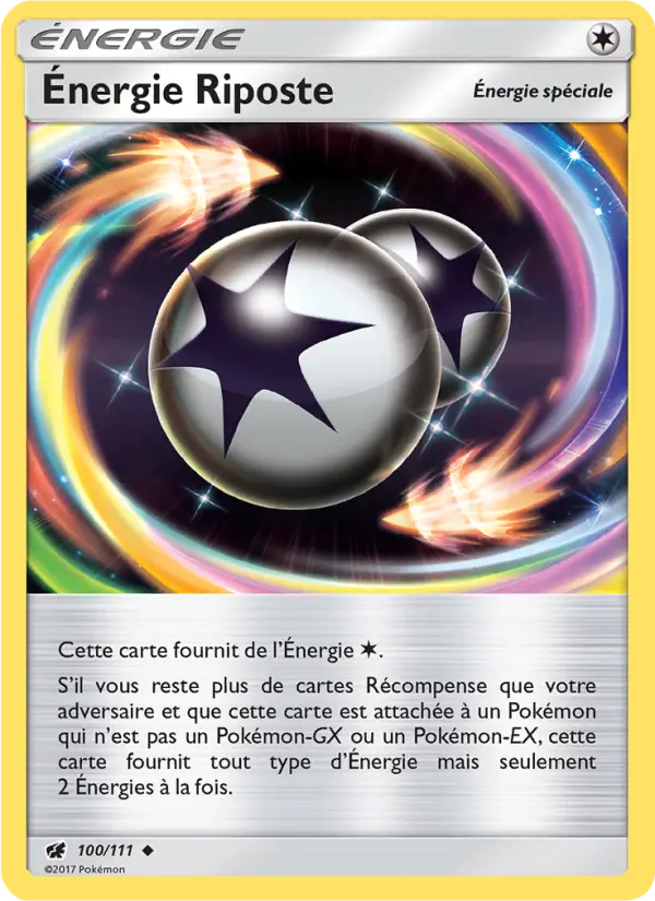 Énergie Riposte #100 — Invasion Carmin (Reverse Holo)