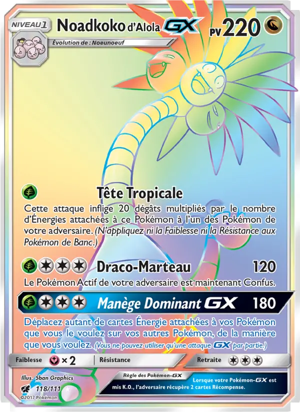 Noadkoko d’Alola GX #118
