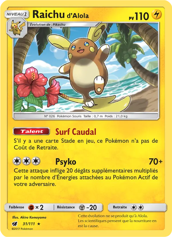 Raichu d’Alola #31