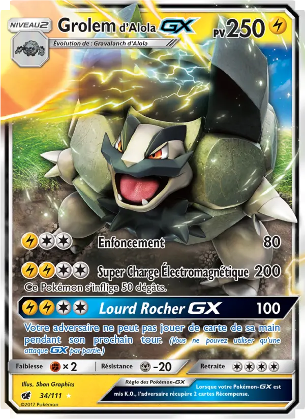 Grolem d’Alola GX #34