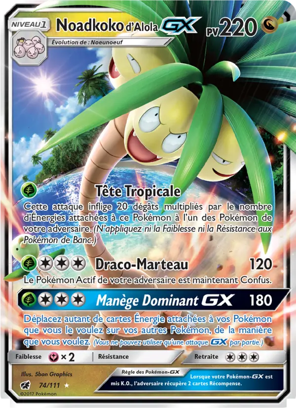 Noadkoko d’Alola GX #74