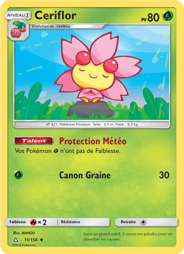 Ceriflor #11 — Ultra-Prisme (Reverse Holo)