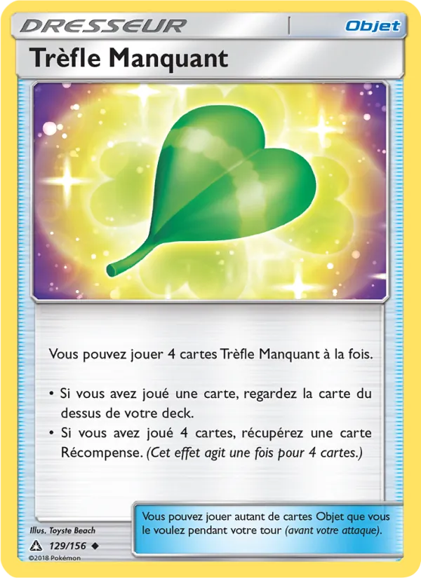 Trèfle Manquant #129
