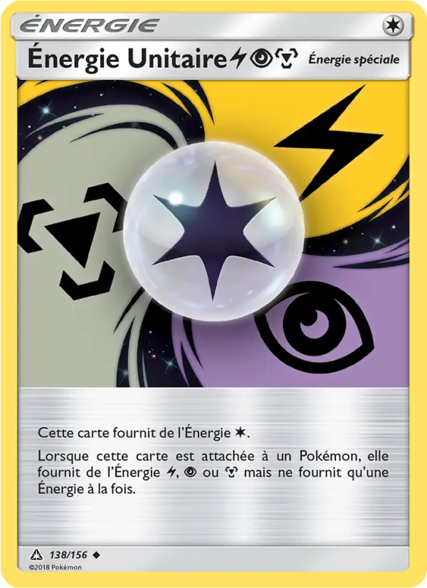 Énergie Unitaire LightningPsychicMetal #138