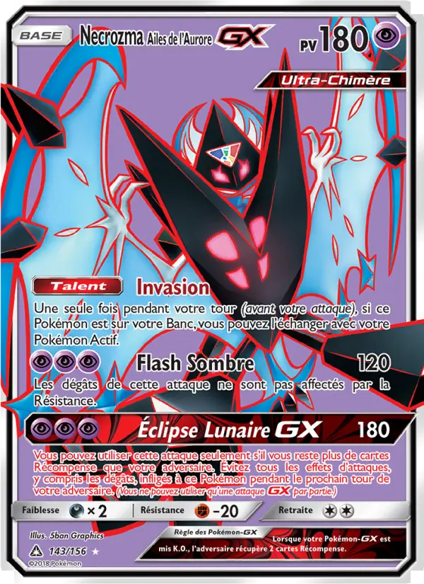Necrozma Ailes de l’Aurore GX #143