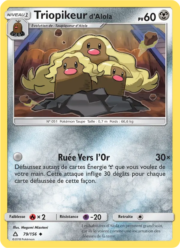 Triopikeur d’Alola #79