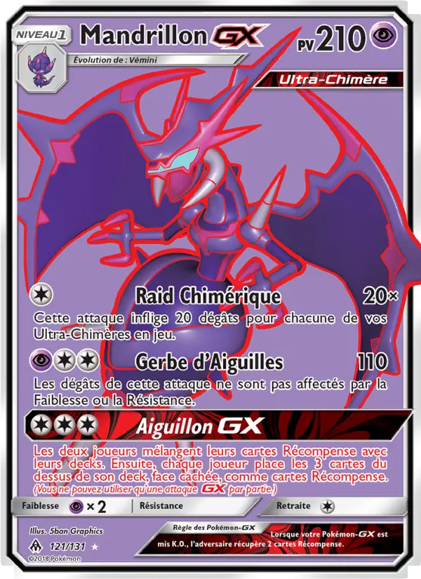 Mandrillon GX #121