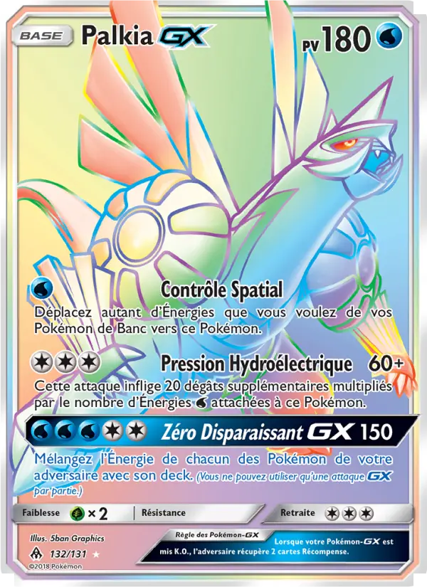 Palkia GX #132 — Lumière Interdite