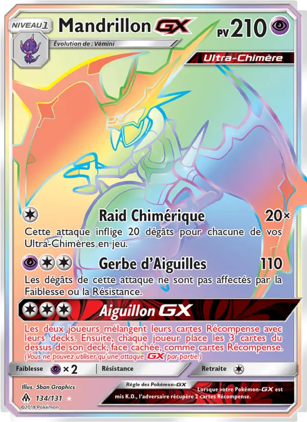 Mandrillon GX #134