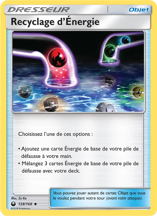 Recyclage d'énergie #128