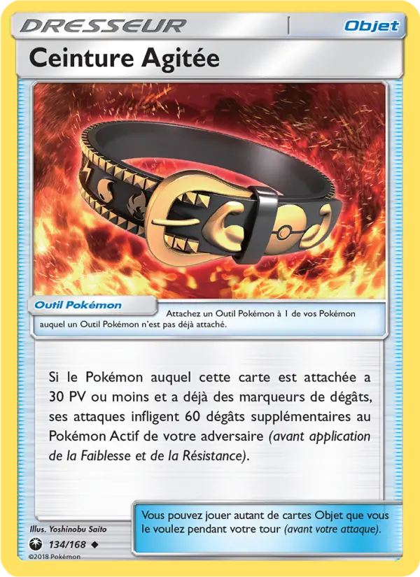 Ceinture Agitée #134 — Tempête Céleste (Reverse Holo)