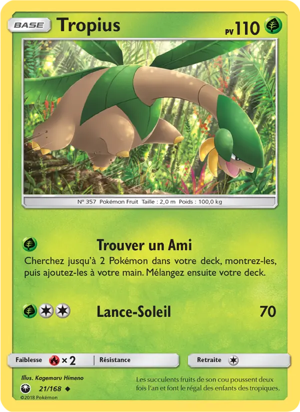 Tropius δ #21