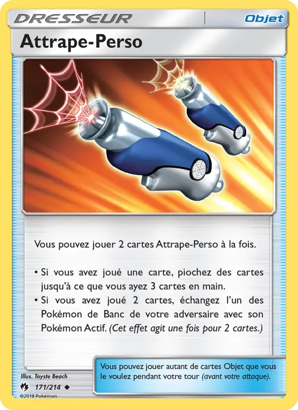 Attrape-Perso #171 — Tonnerre Perdu (Reverse Holo)