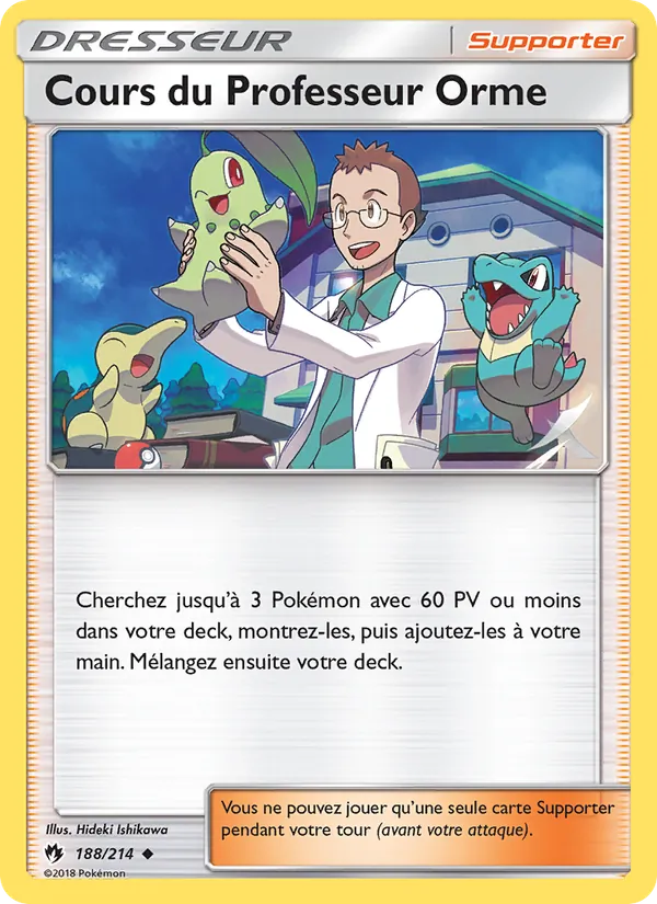 Cours du Professeur Orme #188