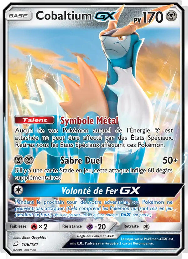 Cobaltium GX #106 — Duo de Choc
