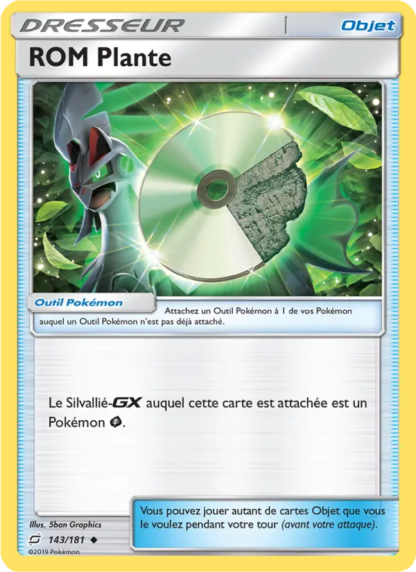 ROM Plante #143 — Duo de Choc (Reverse Holo)