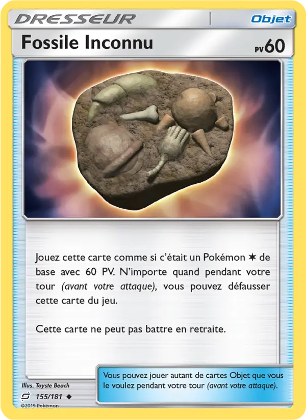 Fossile Inconnu #155