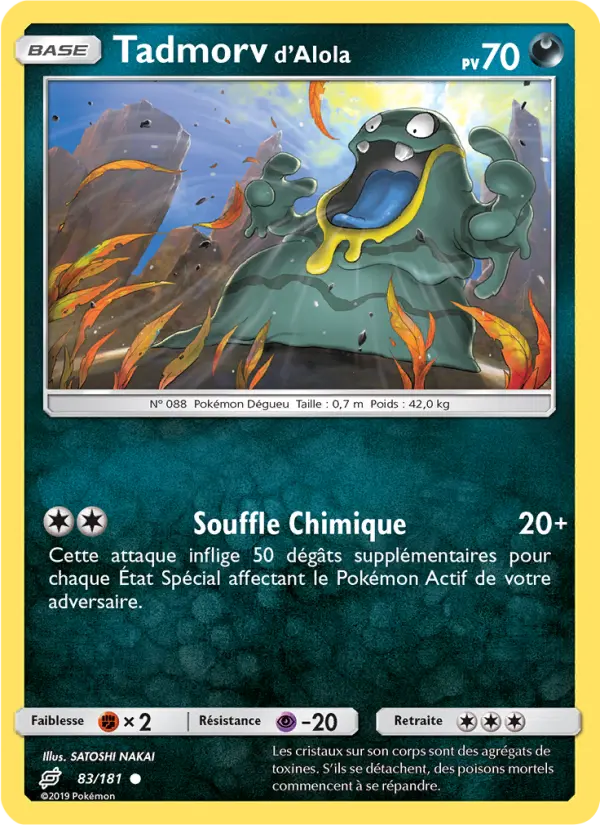 Tadmorv d’Alola #83 — Duo de Choc (Reverse Holo)