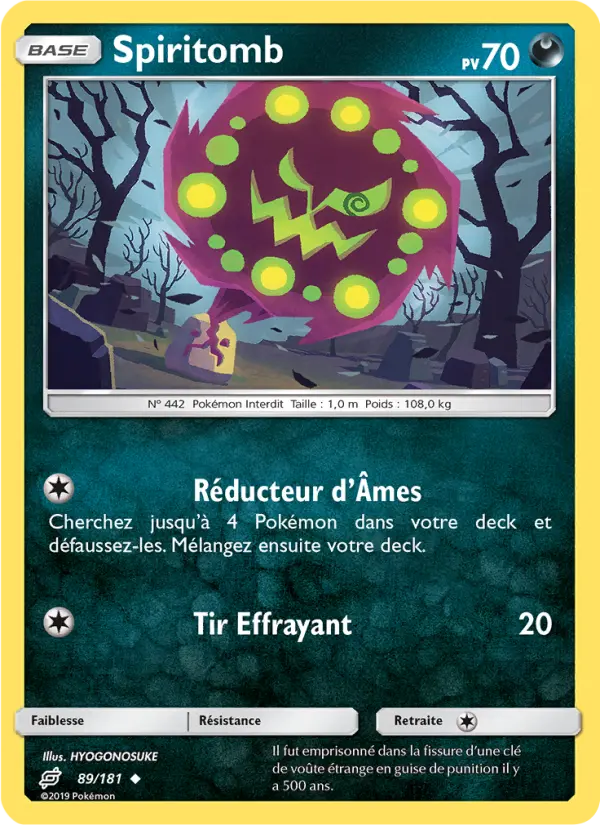 Spiritomb #89 — Duo de Choc