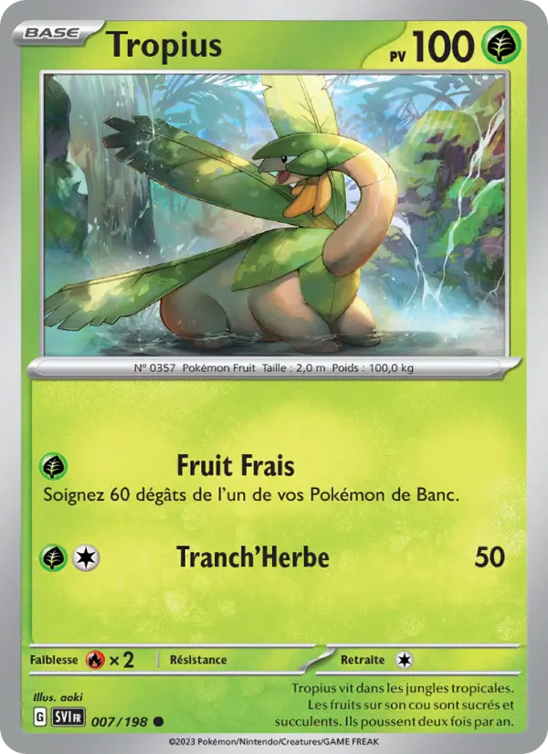 Tropius δ #007