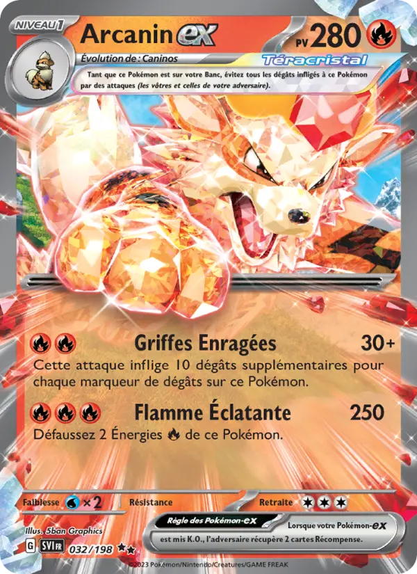 Arcanin ex #032 — Écarlate et Violet