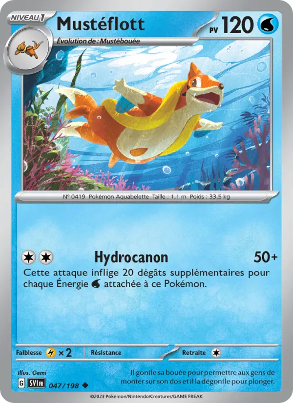 Mustéflott #047