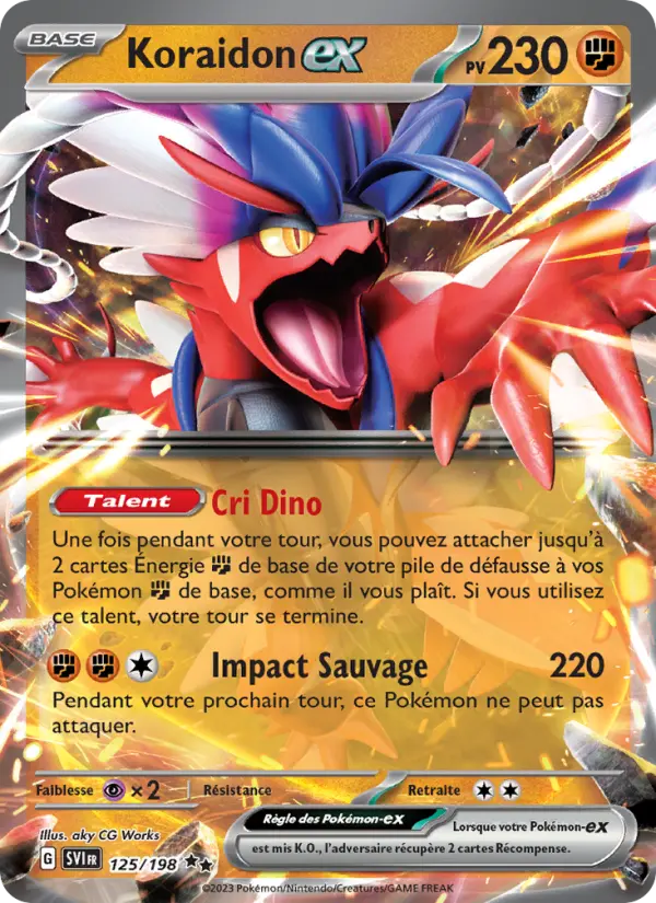 Koraidon ex #125