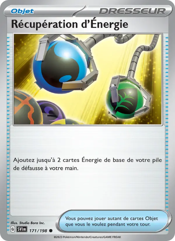Récupération d’Énergie #171