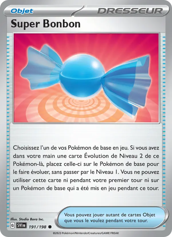 Super Bonbon #191 — Écarlate et Violet (Reverse Holo)