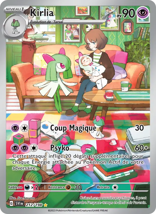 Kirlia #212 — Écarlate et Violet