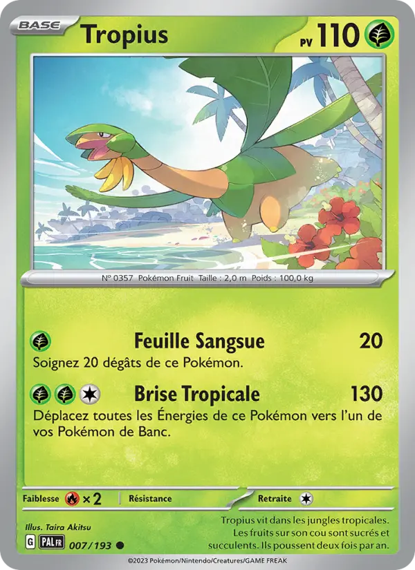 Tropius δ #007