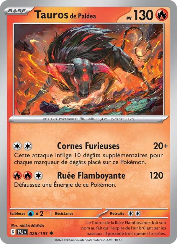 Tauros de Paldea #028