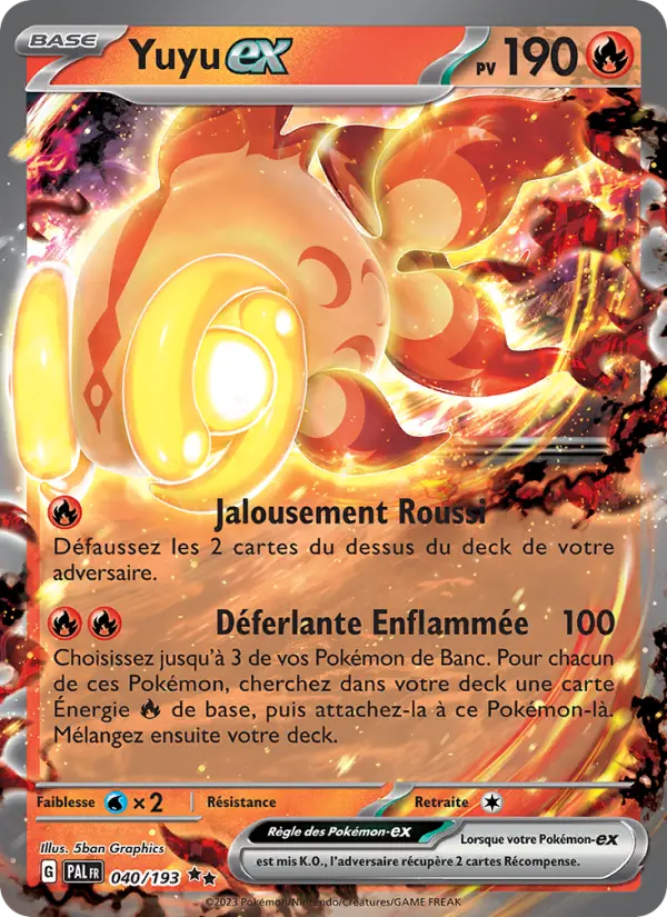 Yuyu ex #040 — Évolutions à Paldea