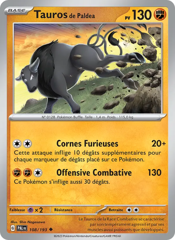 Tauros de Paldea #108