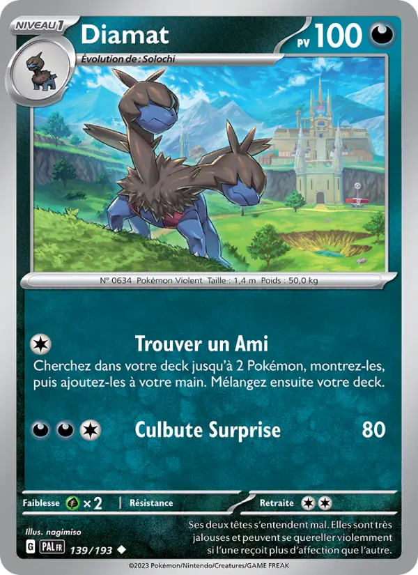 Diamat #139 — Évolutions à Paldea (Reverse Holo)
