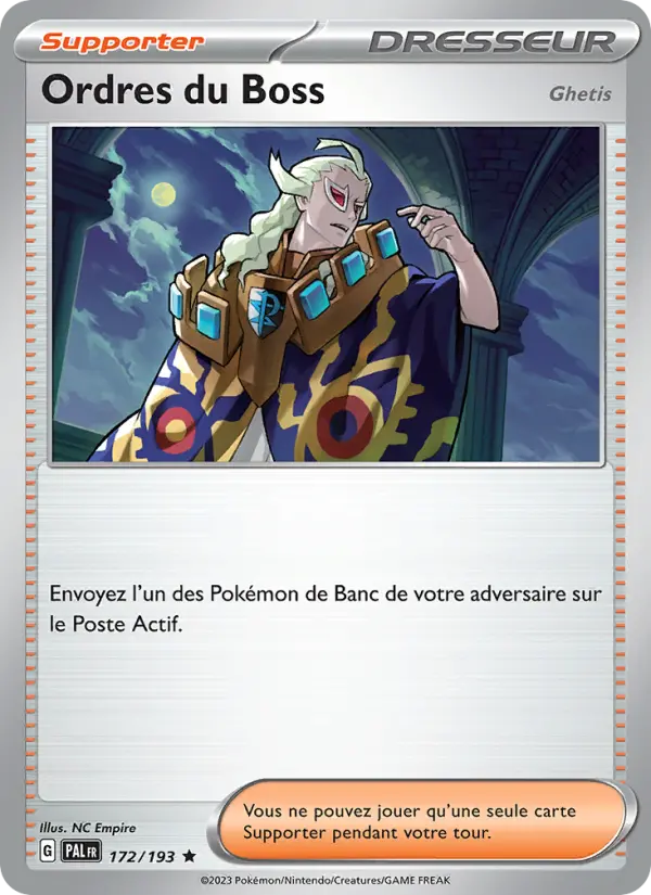 Ordres du Boss #172