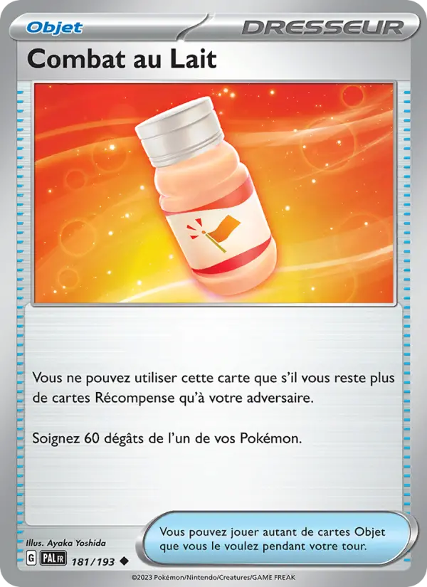 Combat au Lait #181 — Évolutions à Paldea (Reverse Holo)