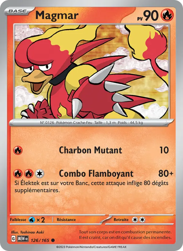 Magmar #126