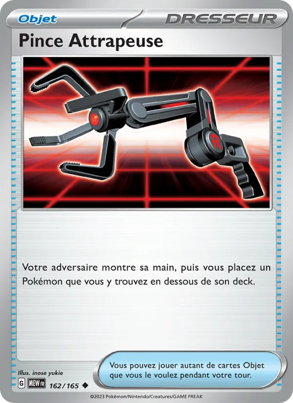 Pince Attrapeuse #162