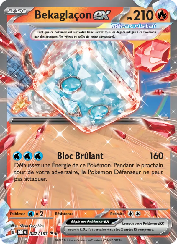 Bekaglaçon ex #042 — Flammes Obsidiennes