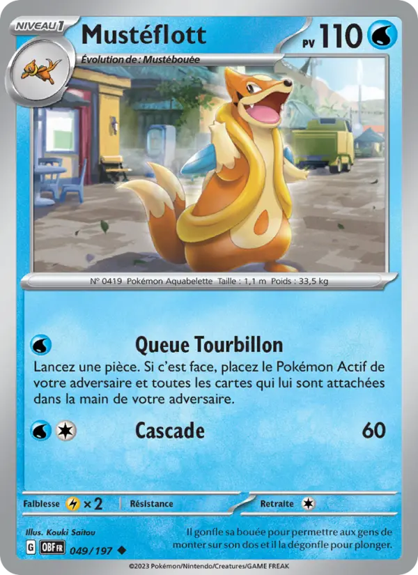 Mustéflott #049