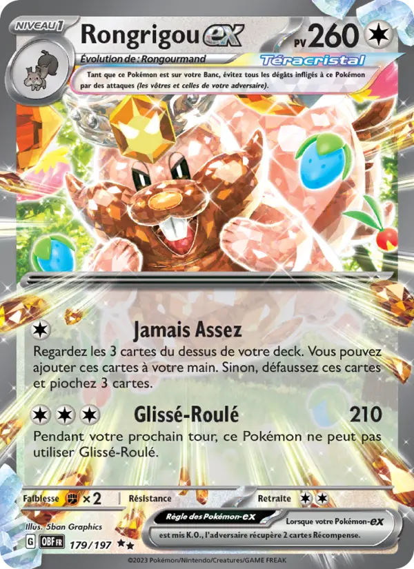 Rongrigou ex #179 — Flammes Obsidiennes