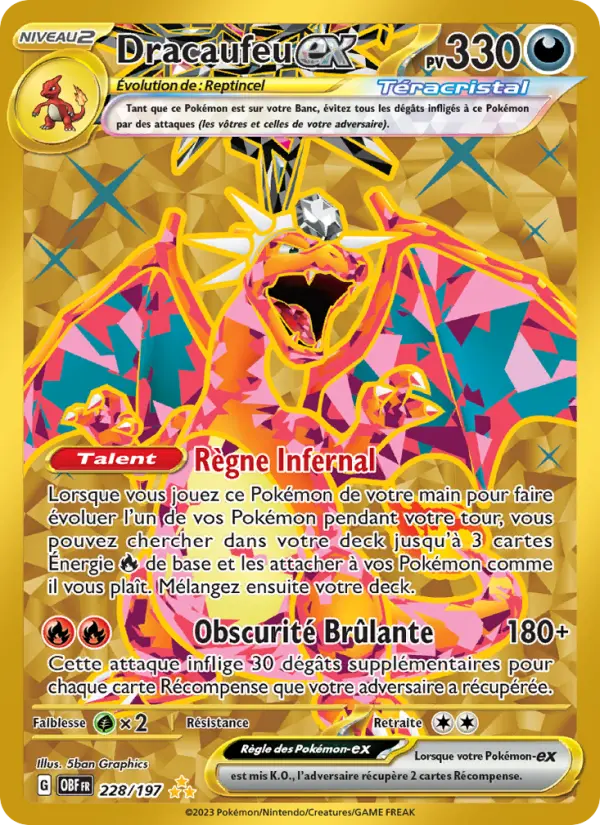 Dracaufeu ex #228