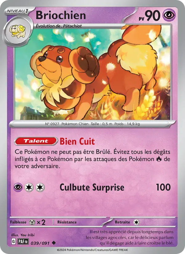 Briochien #039 — Destinées de Paldea (Reverse Holo)