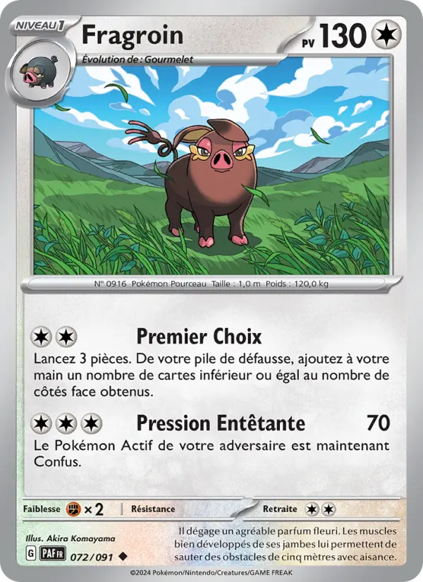 Fragroin #072 — Destinées de Paldea (Reverse Holo)