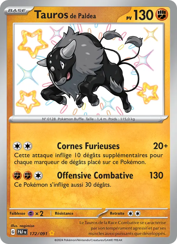 Tauros de Paldea #172