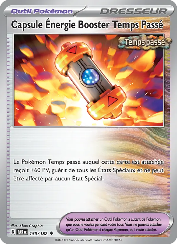 Capsule Énergie Booster Temps Passé #159